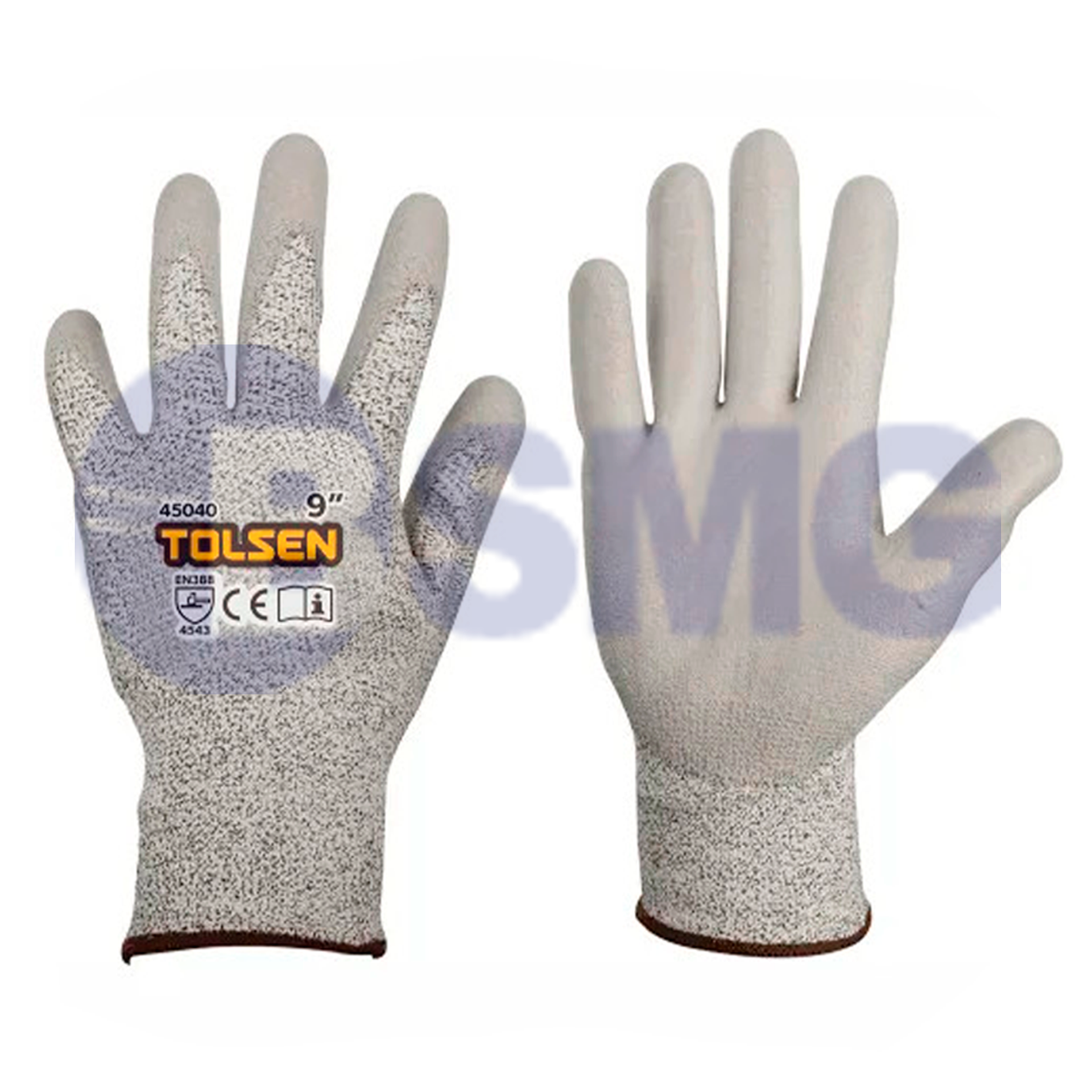 TOL880-45041 სამუშაო ხელთათმანი დამცავით 10"        000755