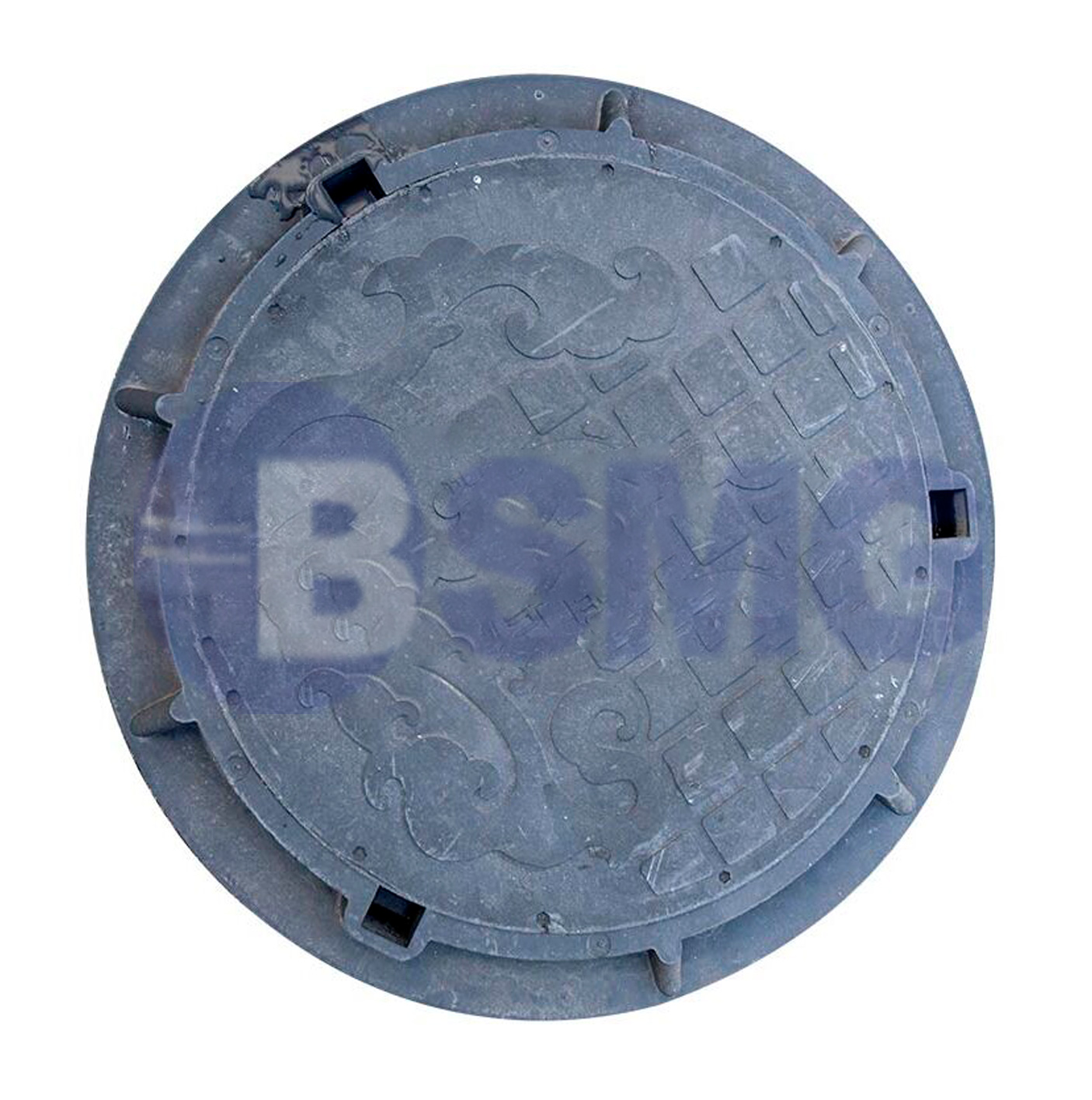 პლასმასის საკანალიზაციო ჭის თავსახური 3ტონიანი მრგვალი   023966