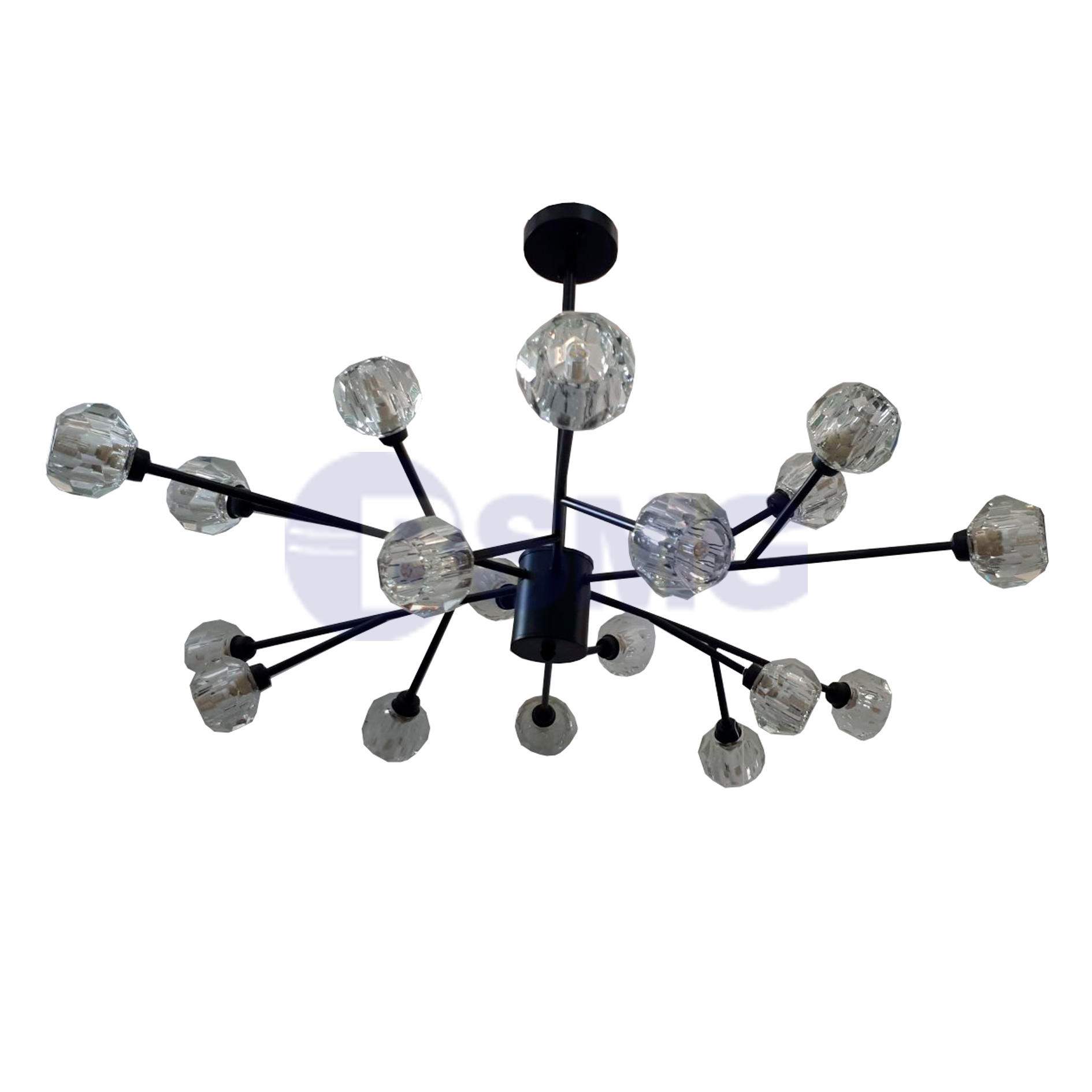 ჭაღი 9525/18 შავი  019095