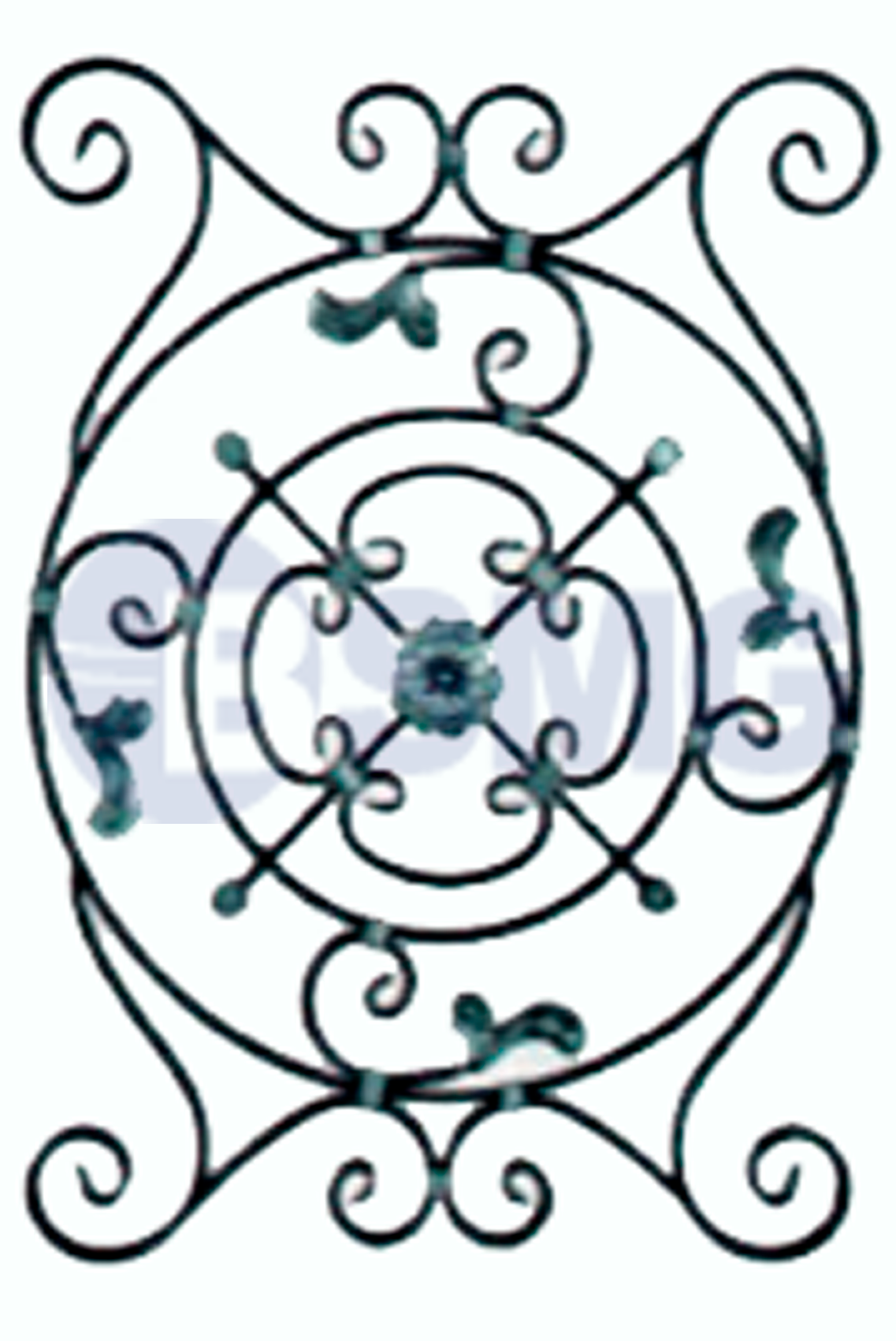 მოაჯირის კონსტრუქცია   65*90სმ  009292