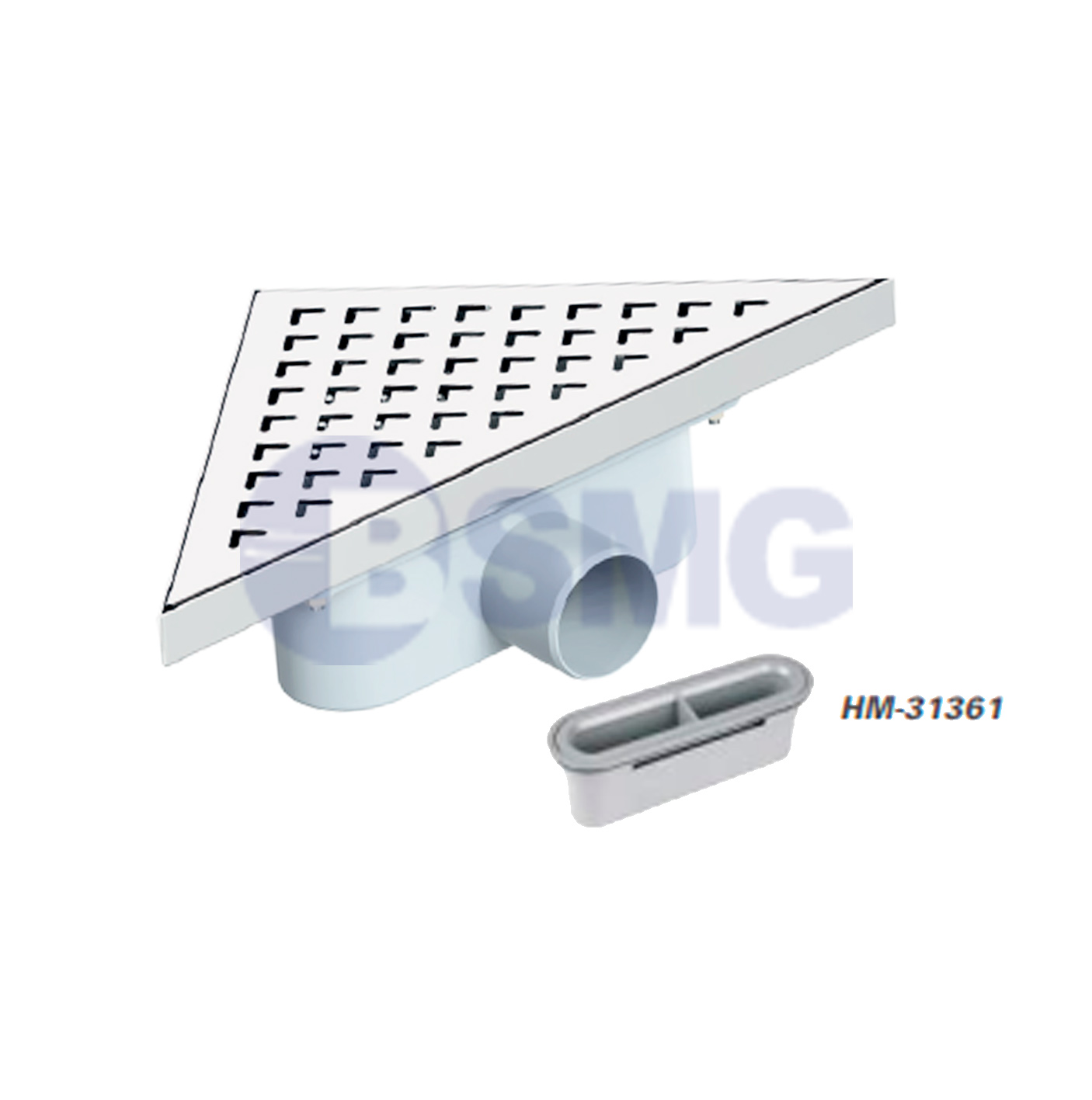 აბაზანის ტრაპი კუთხის (გვერდითი LİNE) / ÜÇGEN SERİSİ  Y.Ç. LİNE Y.Ç.	 	028789