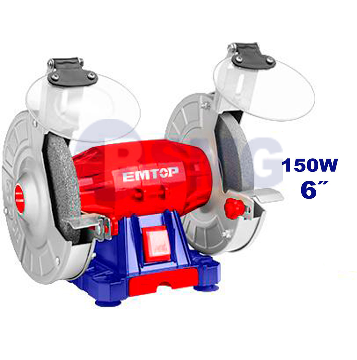 EMTOP ორმხრივი ელექტრო სალესი 150ვტ 150მმ EBGR61501   024760