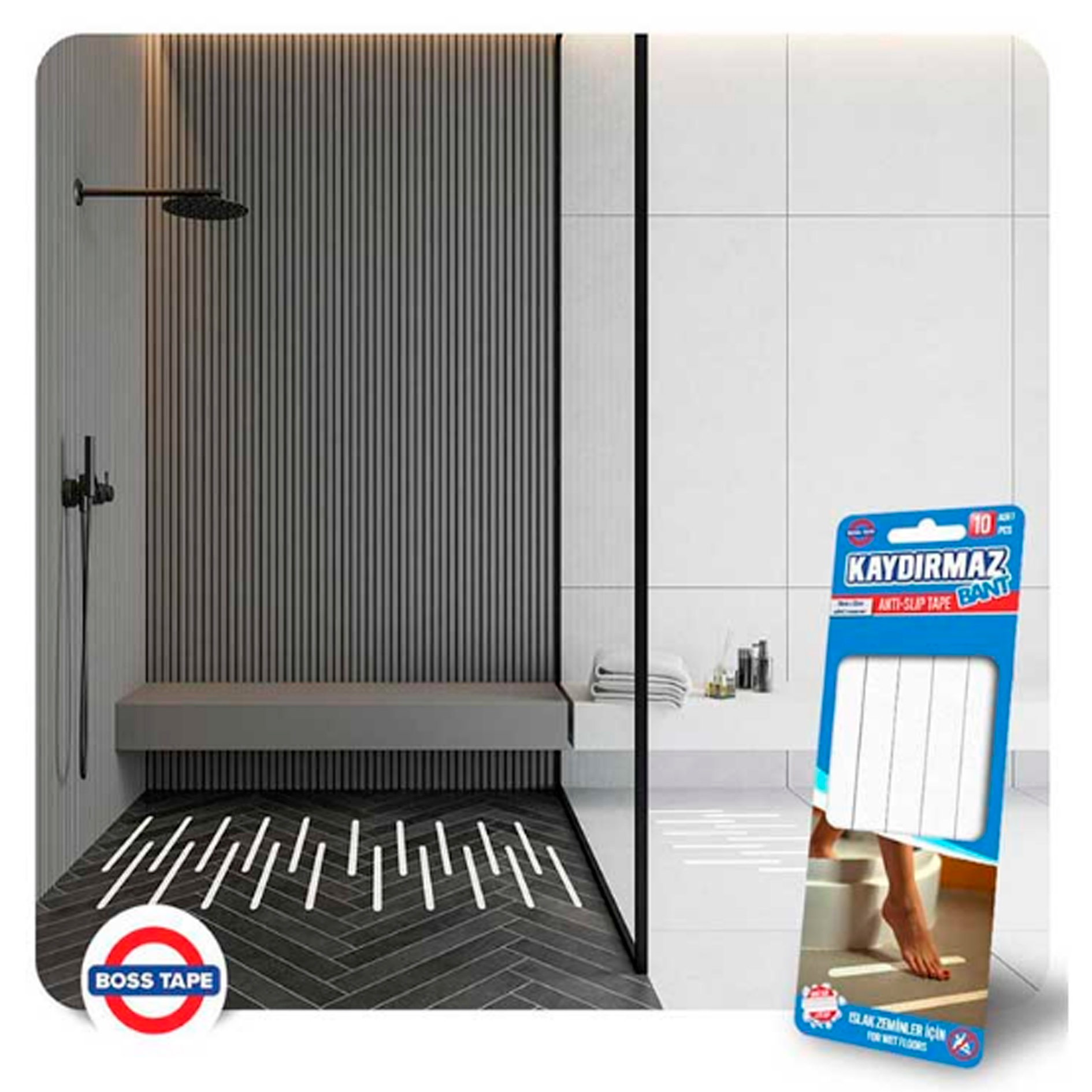 უსხლეტი სკოჩი სააბაზანოსთვის 19მმ X 20სმ    026405