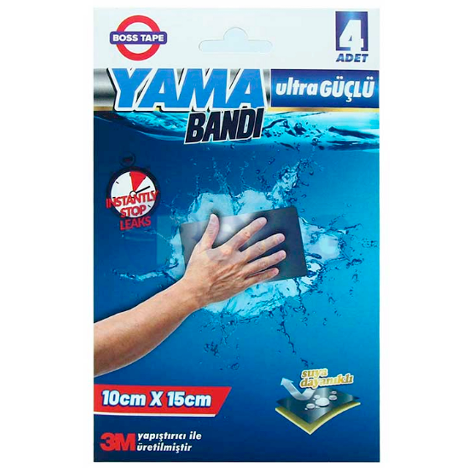 წყლის შემაკავებელი სკოჩი 100მმ X 150მმ     026403