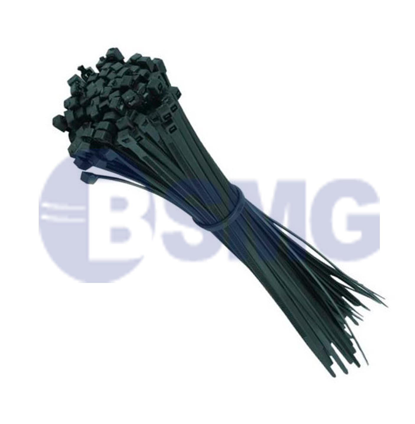 კაბელის მომჭერი შავი 4.8X500/100	 000148