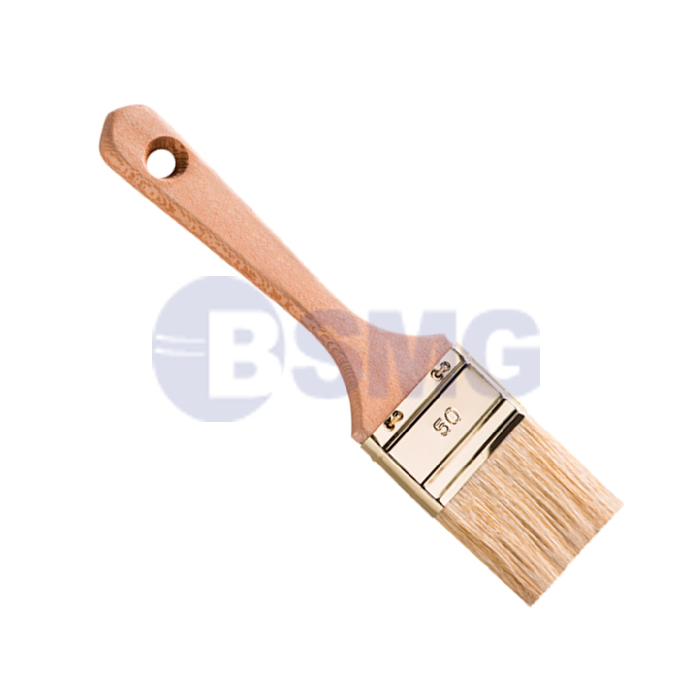 ფუნჯი ბრტყელი ნატურალური ბეწვით 90%, 60x17 მმ, 0200-535060  024908