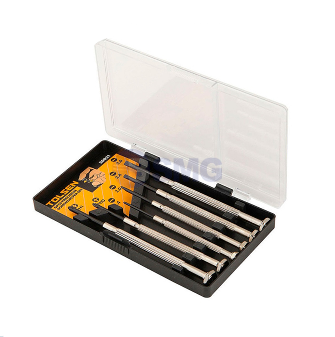 TOL292-20031 ბრტყელთავიანი სახრახნისის ნაკრები 6ც.-იანი   006018