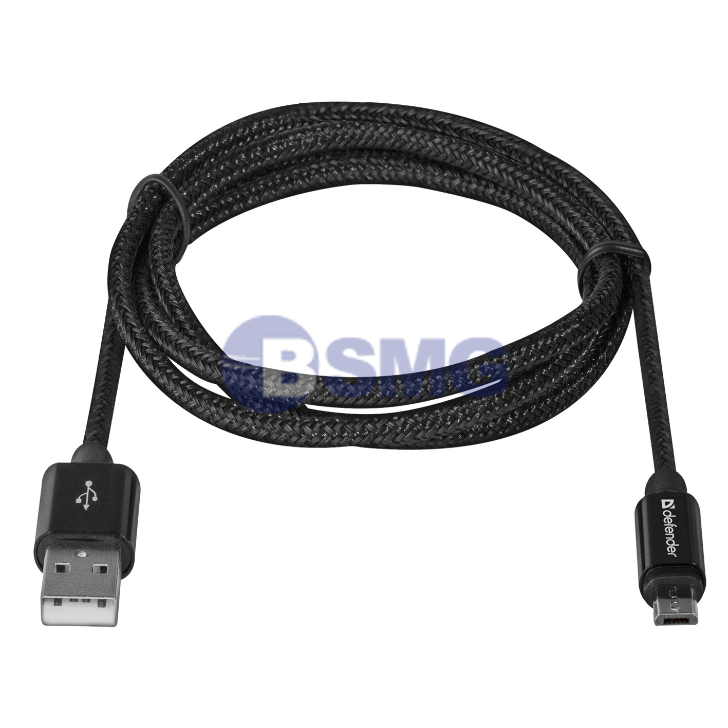 USB cable Defender USB08-03T PRO USB2.0 White, AM-MicroBM, 1m, 2.1A  023804