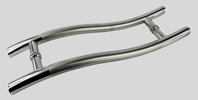 შუშის კარის დეკორატიული სახელური   000075