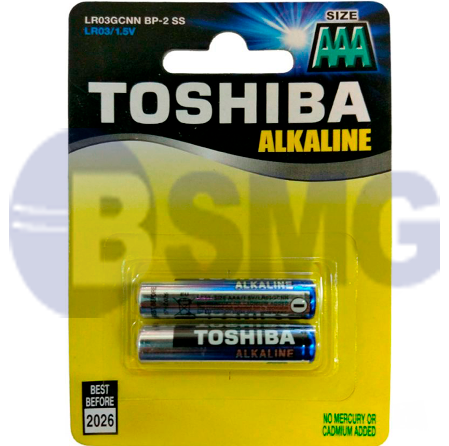 Toshiba "Alkaline"  AAA ელემენტი  BP  000603
