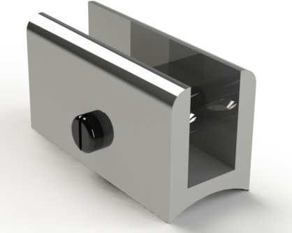 40მმ სტოიკაზე მინის დამჭერი  000030