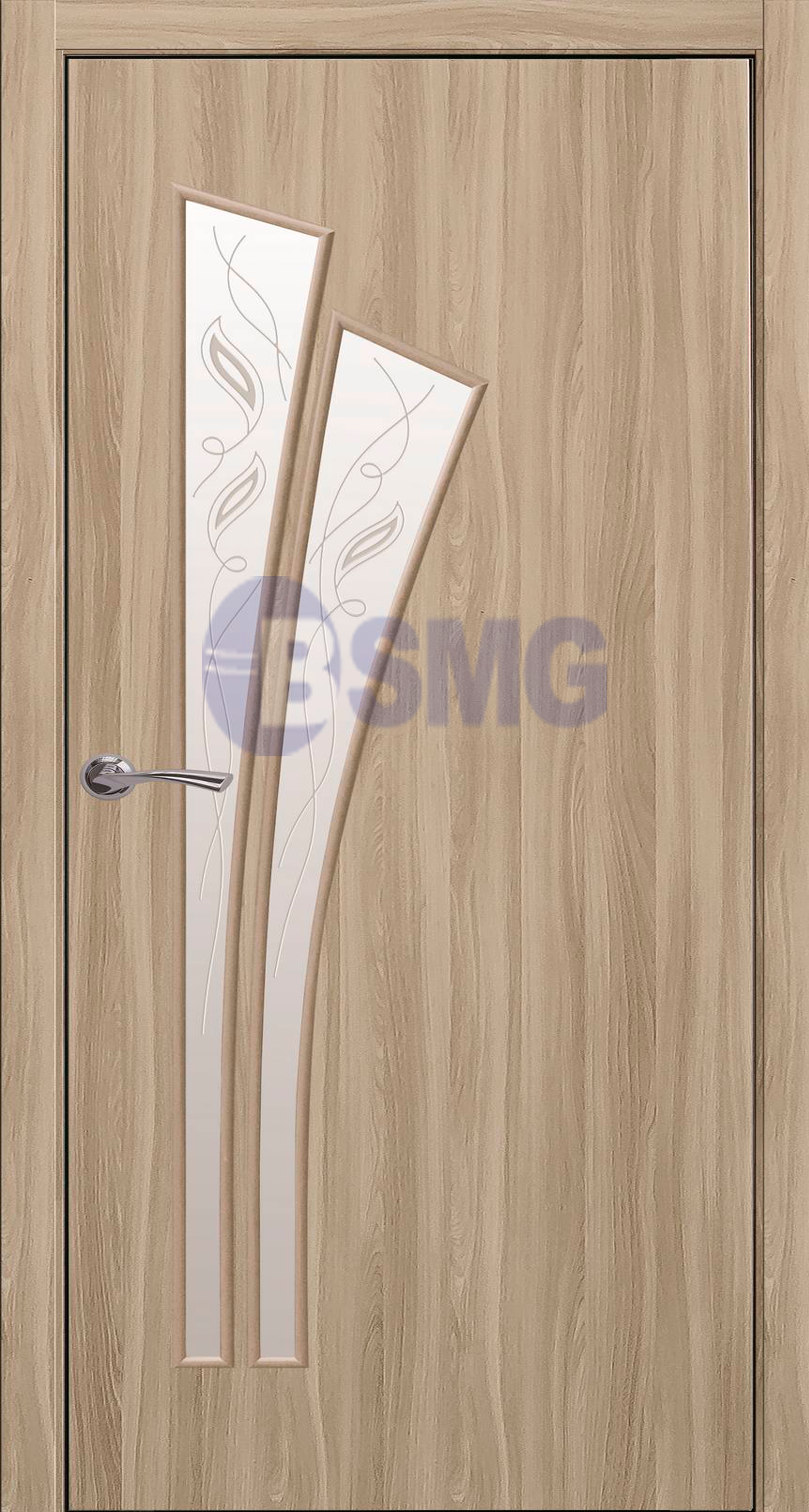 MDF კარის კომპლექტი ,,ლილია'' 2150*800*34