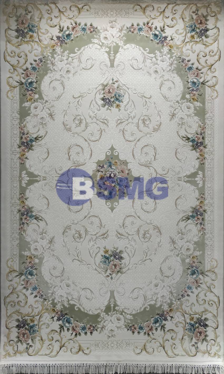 ხალიჩა GALEREA 200სმx290სმ (L.GREEN-CREAM 1002-G1488)  019351