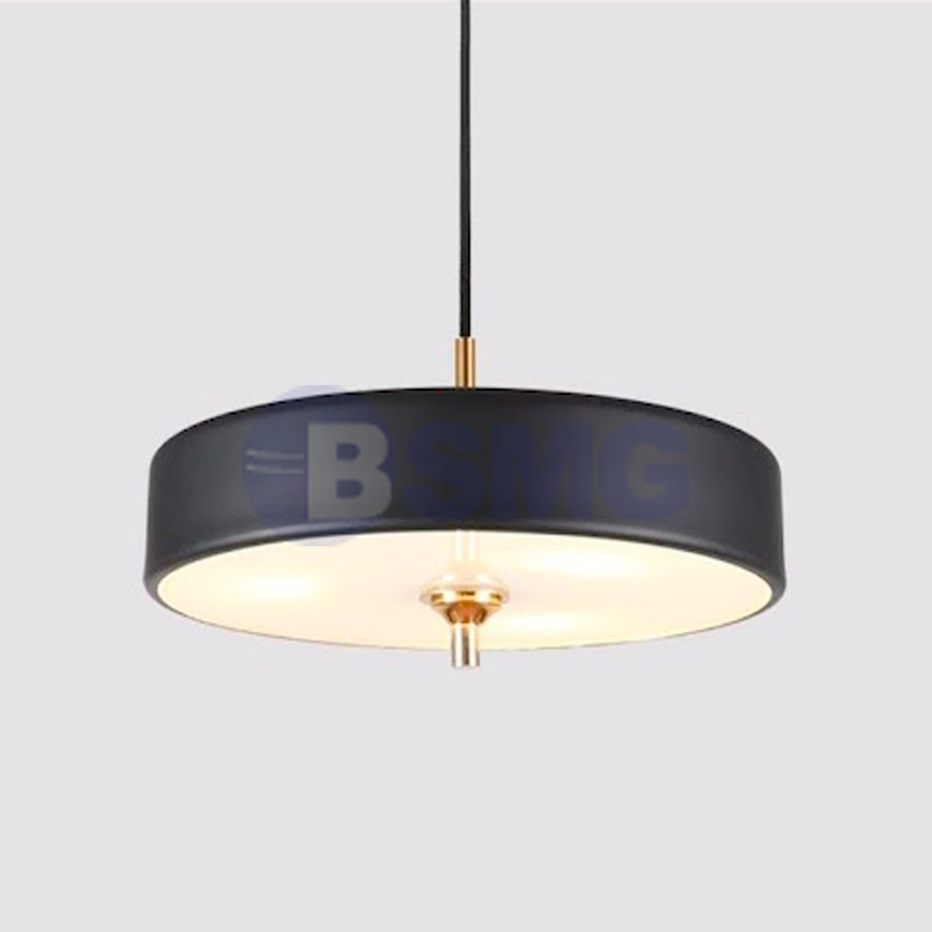 ჭაღი D4005 შავი  019180