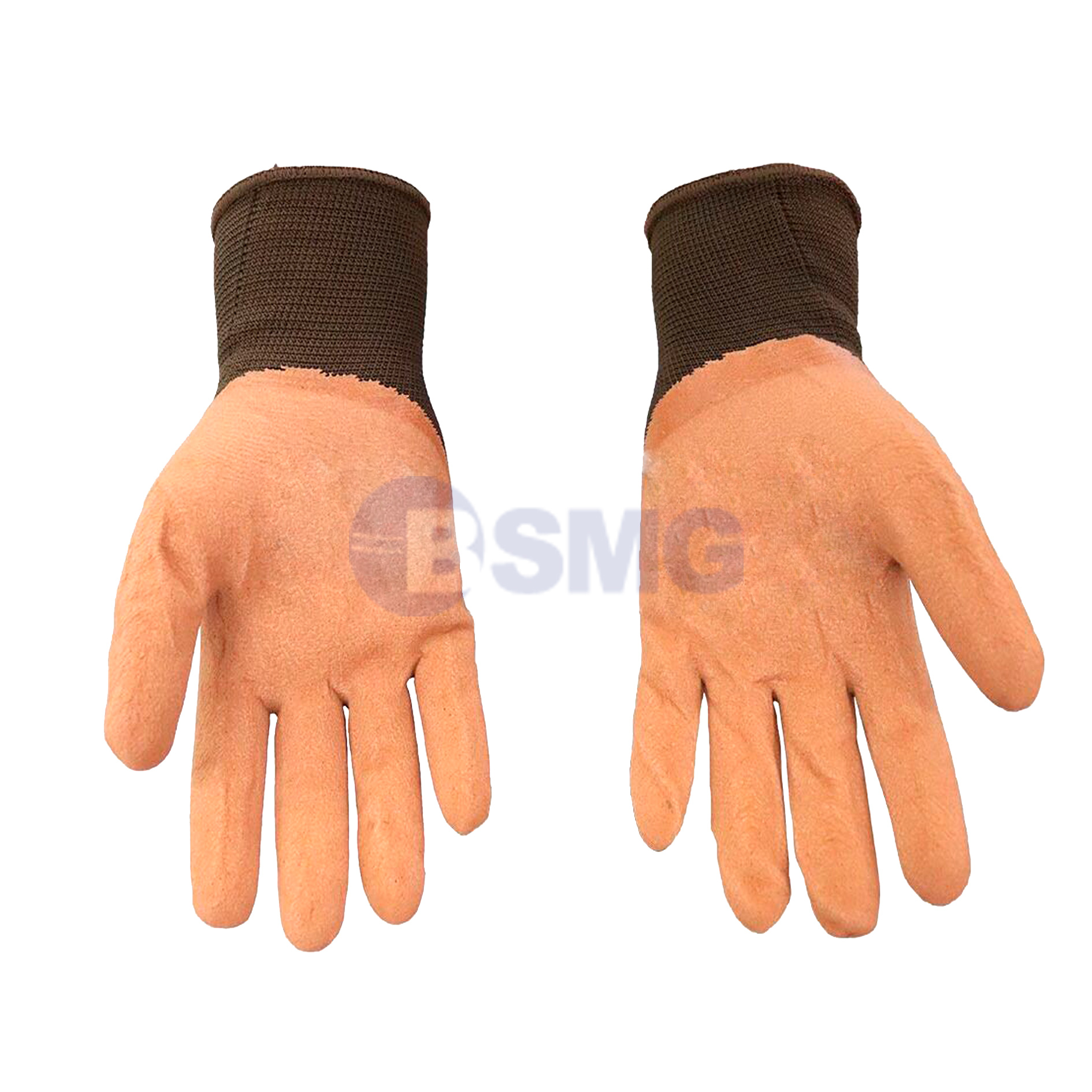 CINDA ხელთათმანი ქაფური ლატექსი ყავისფერი L1303   023515