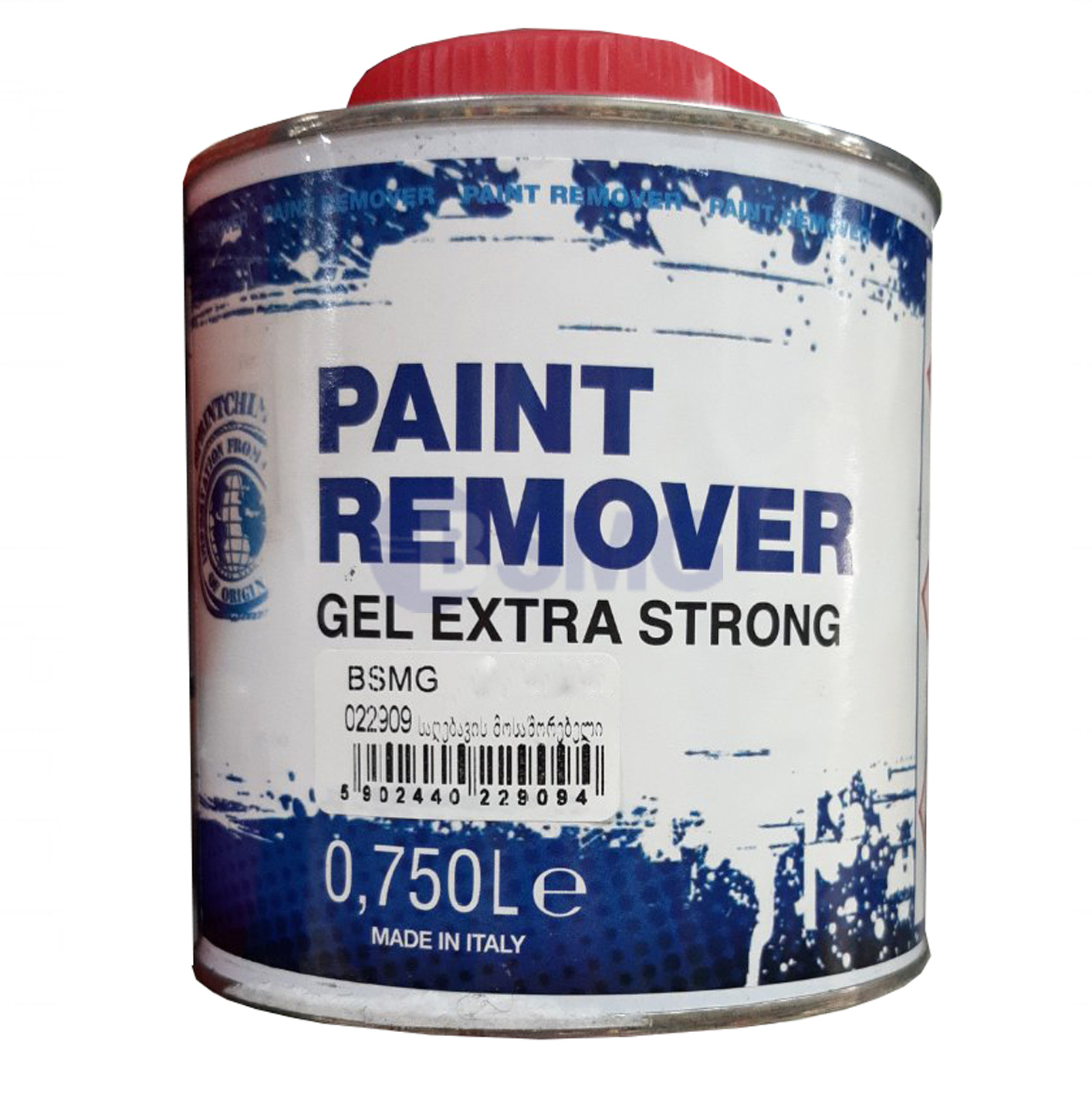 საღებავის მოსაშორებელი 0.75L paint remover Sprintchimica 022909