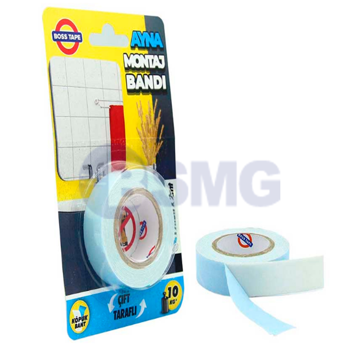 ორმხრივი სკოჩი სარკეებისთვის 19მმ X 2მ   026363