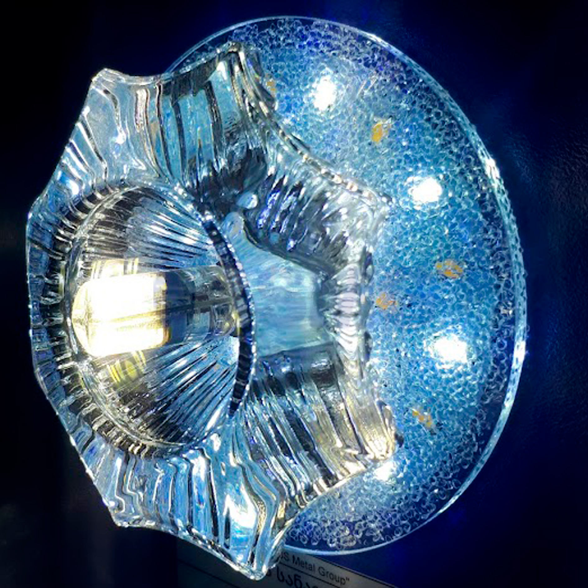 2818 ჭერის სანათი ჰალოგენი მინის    026438