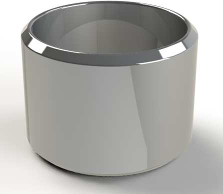 30მმ მილის რგოლი (ვერცხლი) 000070