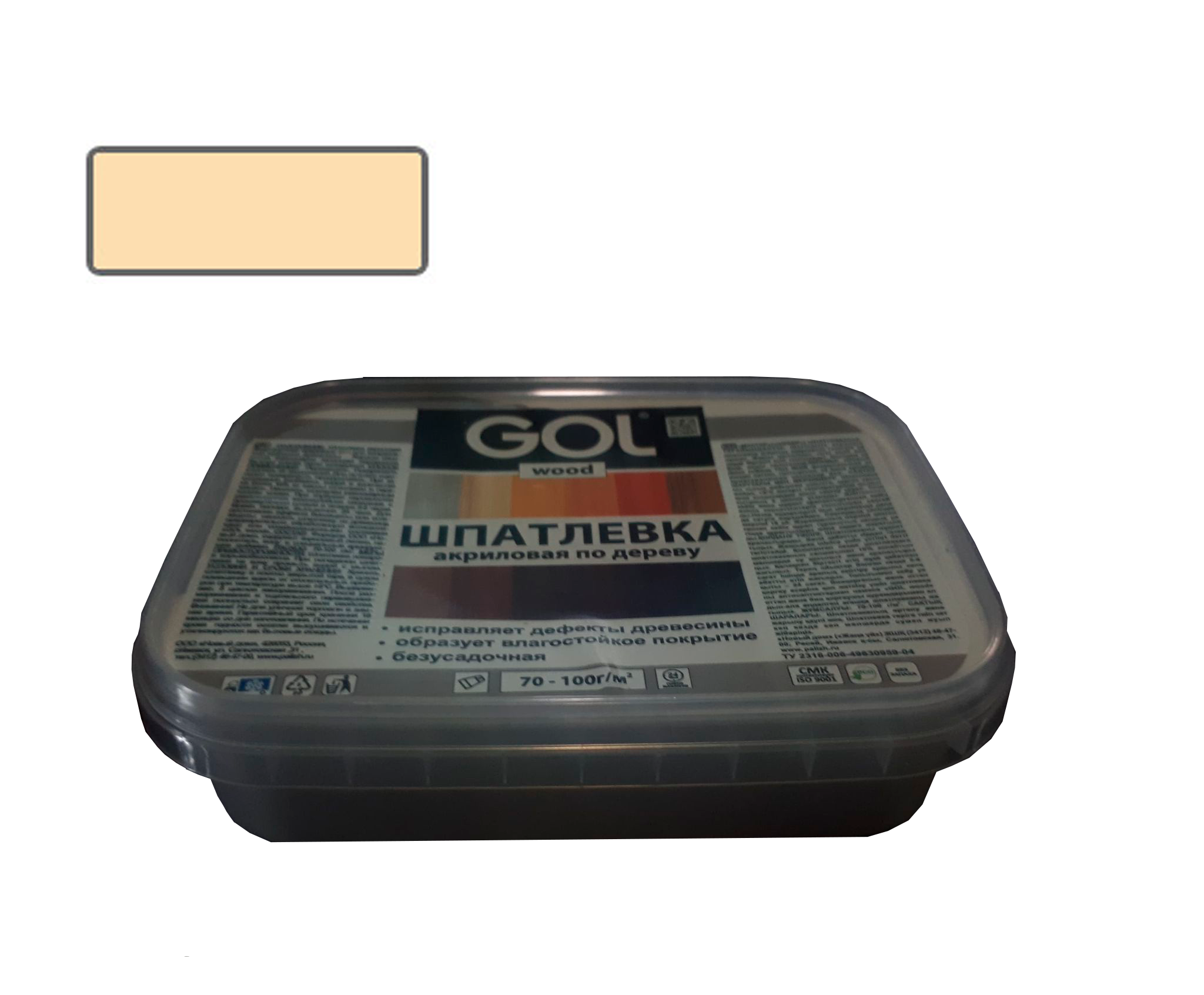 ფითხი  ხის ლისტვინიცა 0,150კგ   023280