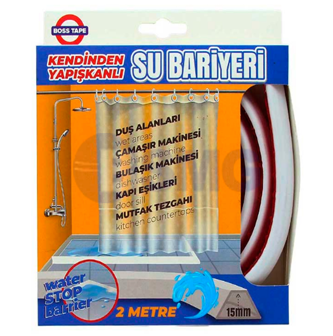 წყალგაუმტარი წებვადი ბარიერი 27მმ X 2მ    026360