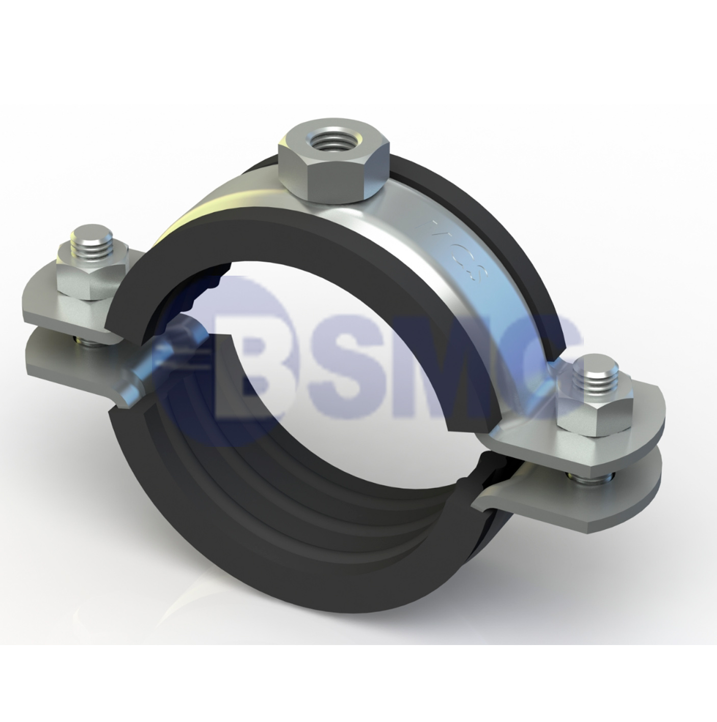 მილის სამაგრი მეტალის შტირით 4" (M10/110-115) ZER, ცალი  025130