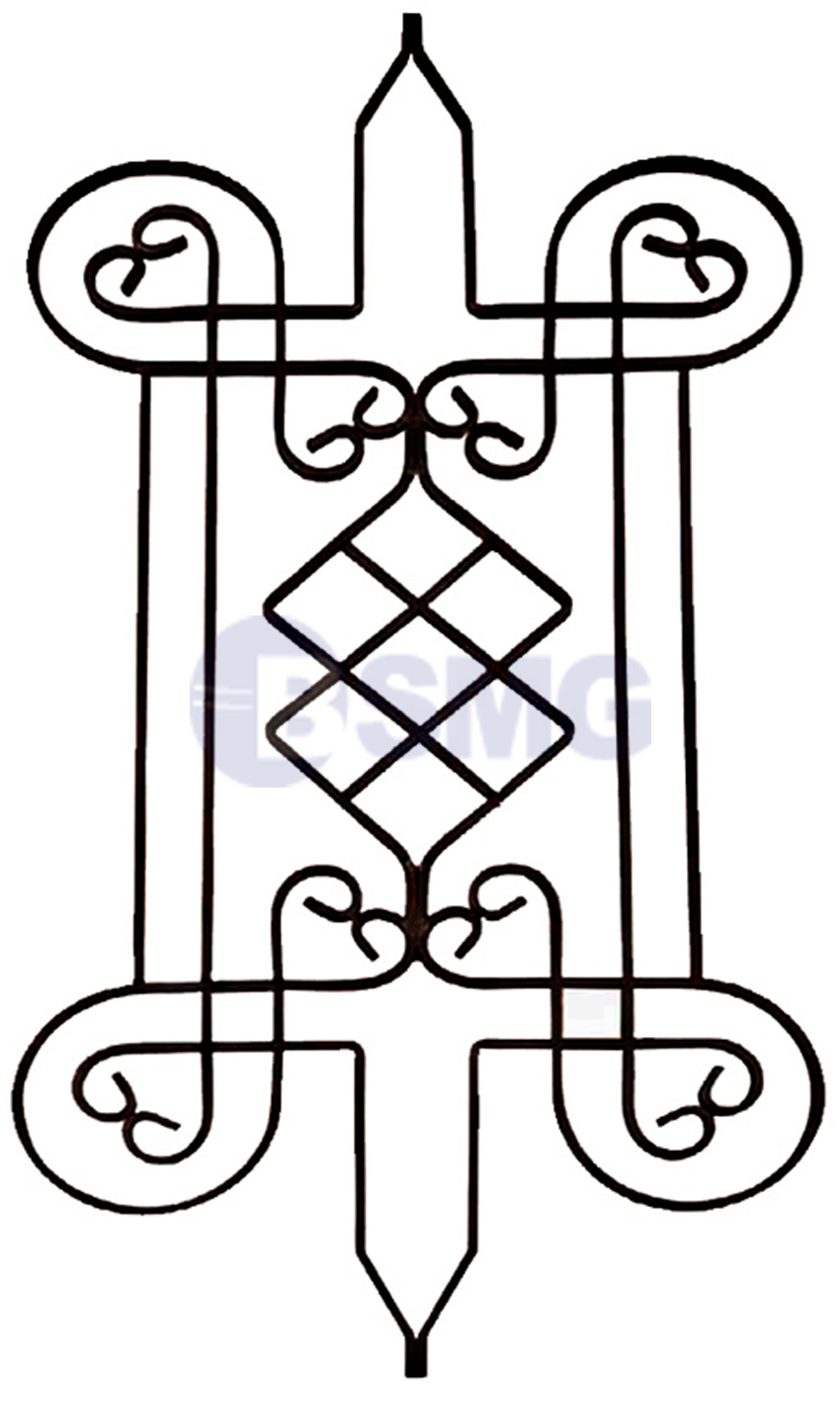 მოაჯირის კონსტრუქცია  39*80 სმ  022565