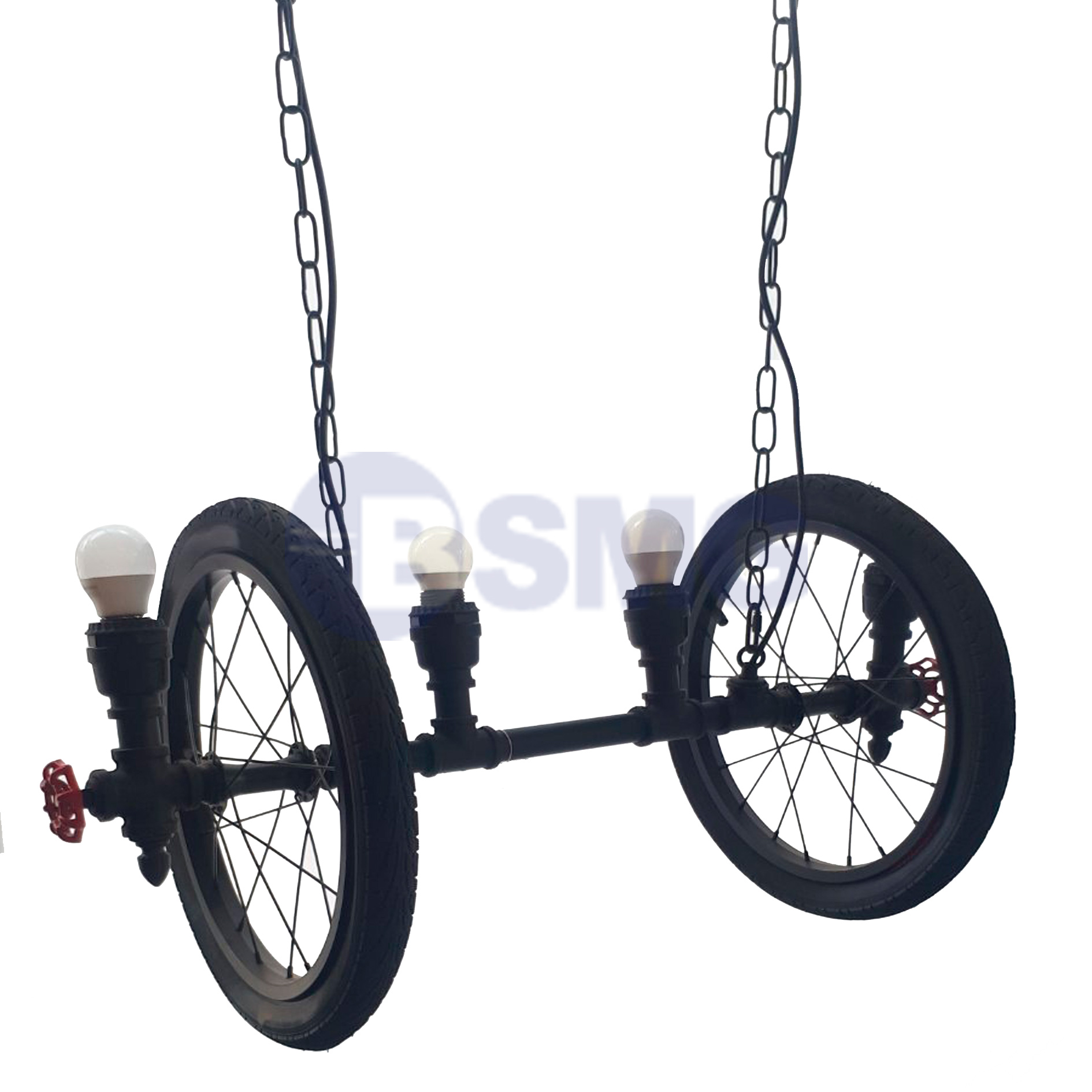 ჭაღი A8502/4 შავი  019135