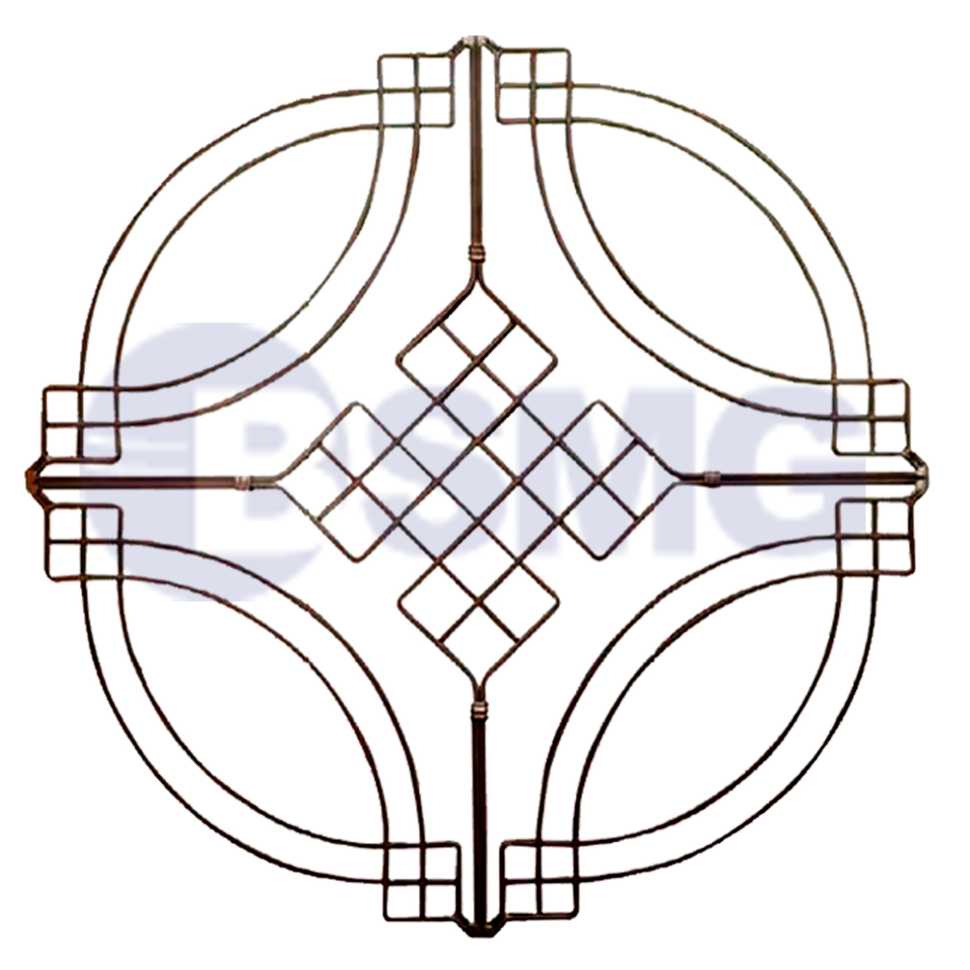 მოაჯირის კონსტრუქცია  85*85 სმ   022584