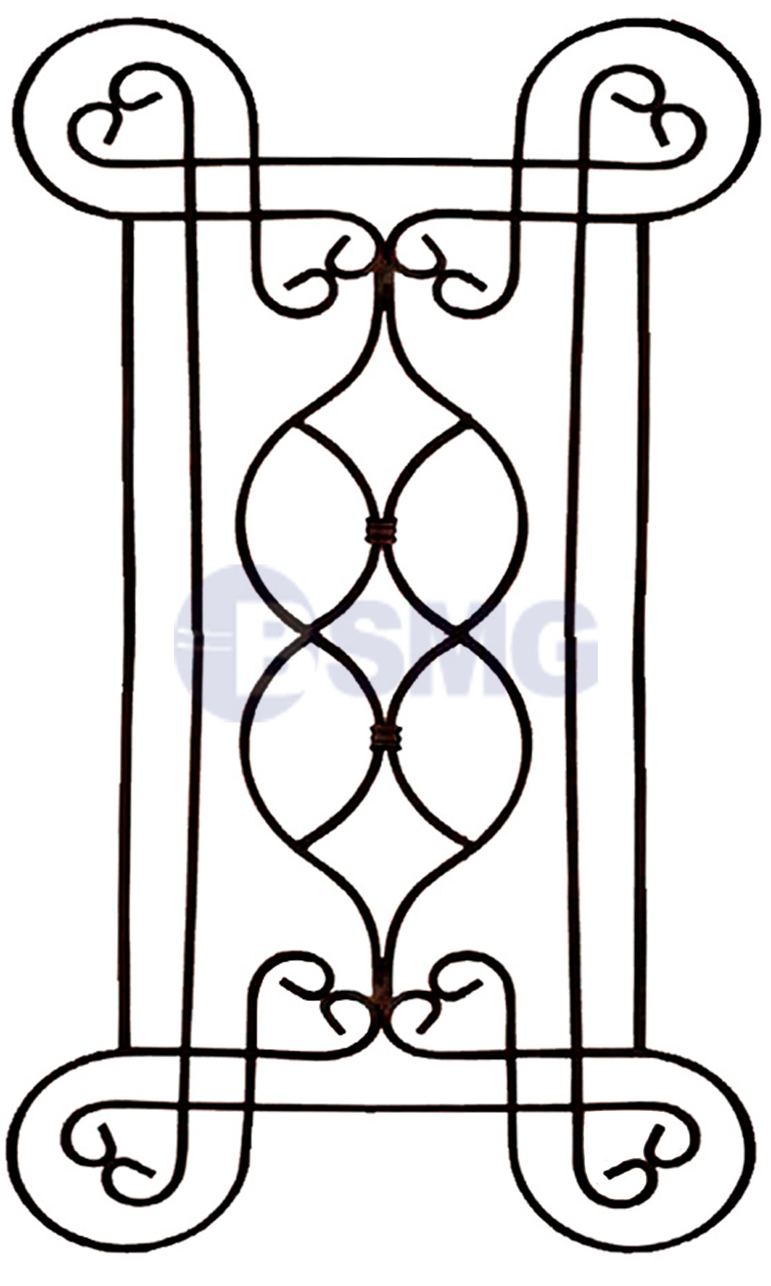 მოაჯირის კონსტრუქცია 39*80 სმ   022566