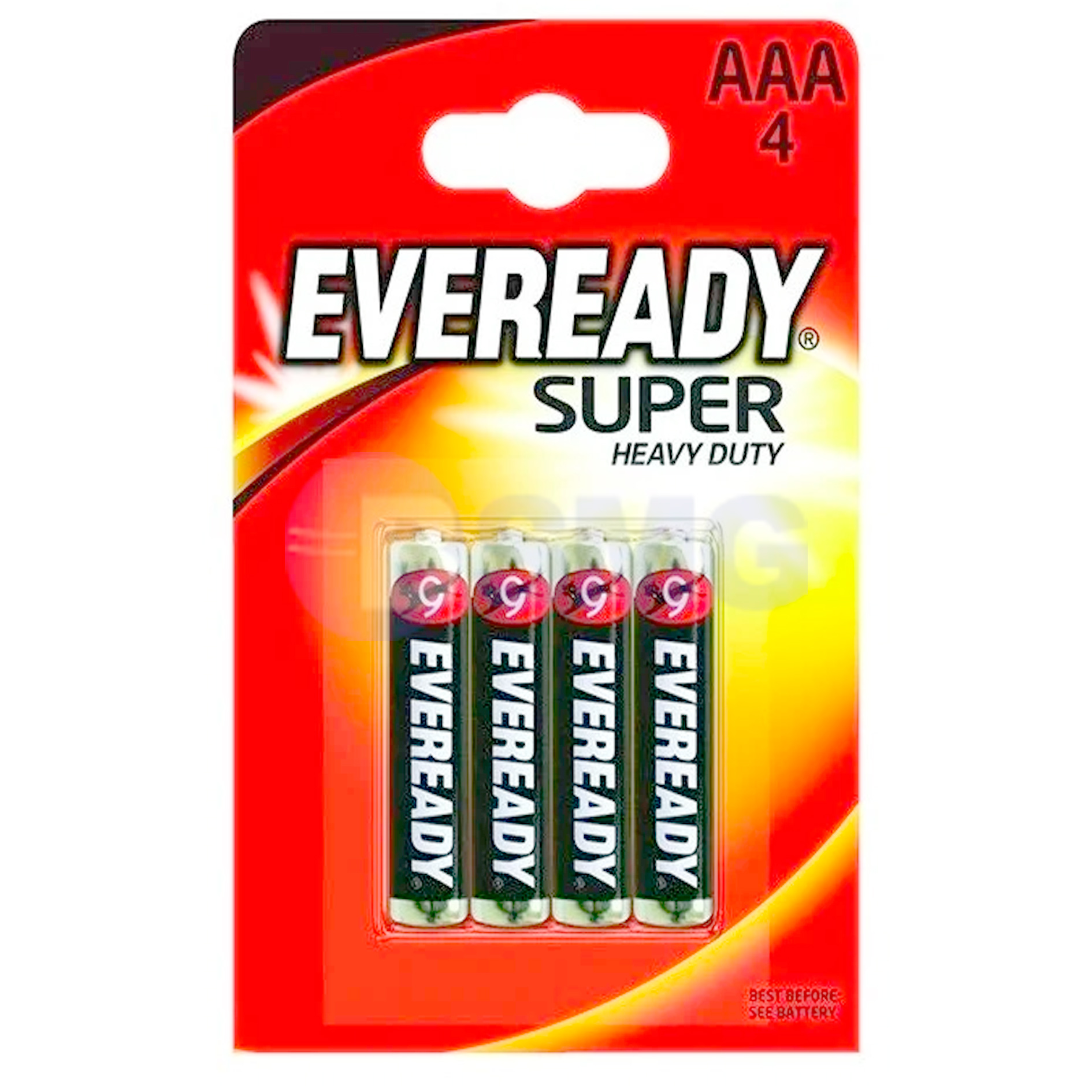 Eveready ელემენტი SHD AAA/R03 FSB4, 628949/637068/639608-AAA/R03  024799