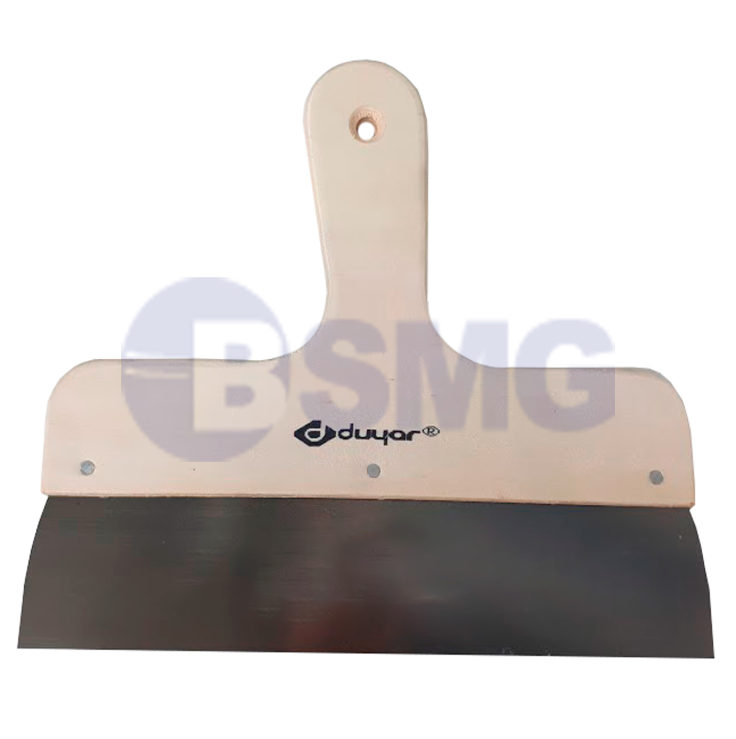 ხის ტარიანი შპატელი თეთრი	014902