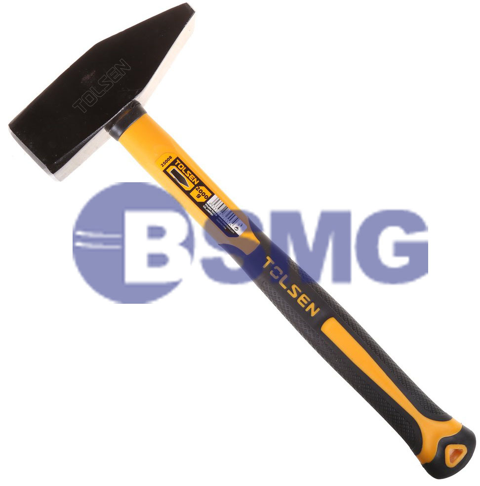 TOL191-25002 ჩაქუჩი მეტალის რეზინის სახელურით 300გრ.   016755