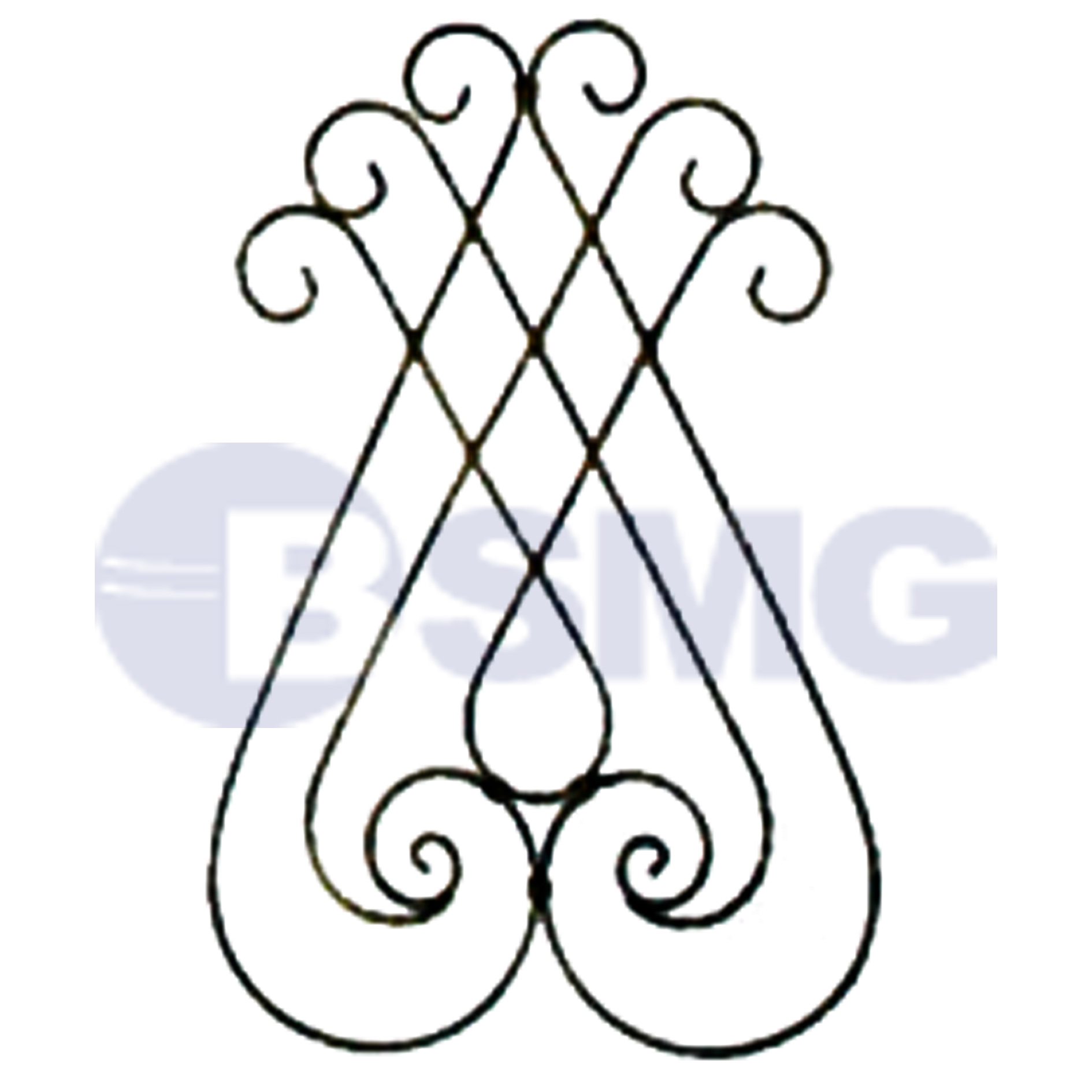 მოაჯირის კონსტრუქცია  55*80სმ  009320